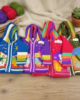 5230A – Kid’s Acrylic Arpillera Hood Sweater