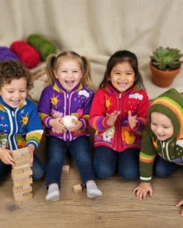 5230A – Kid’s Acrylic Arpillera Hood Sweater